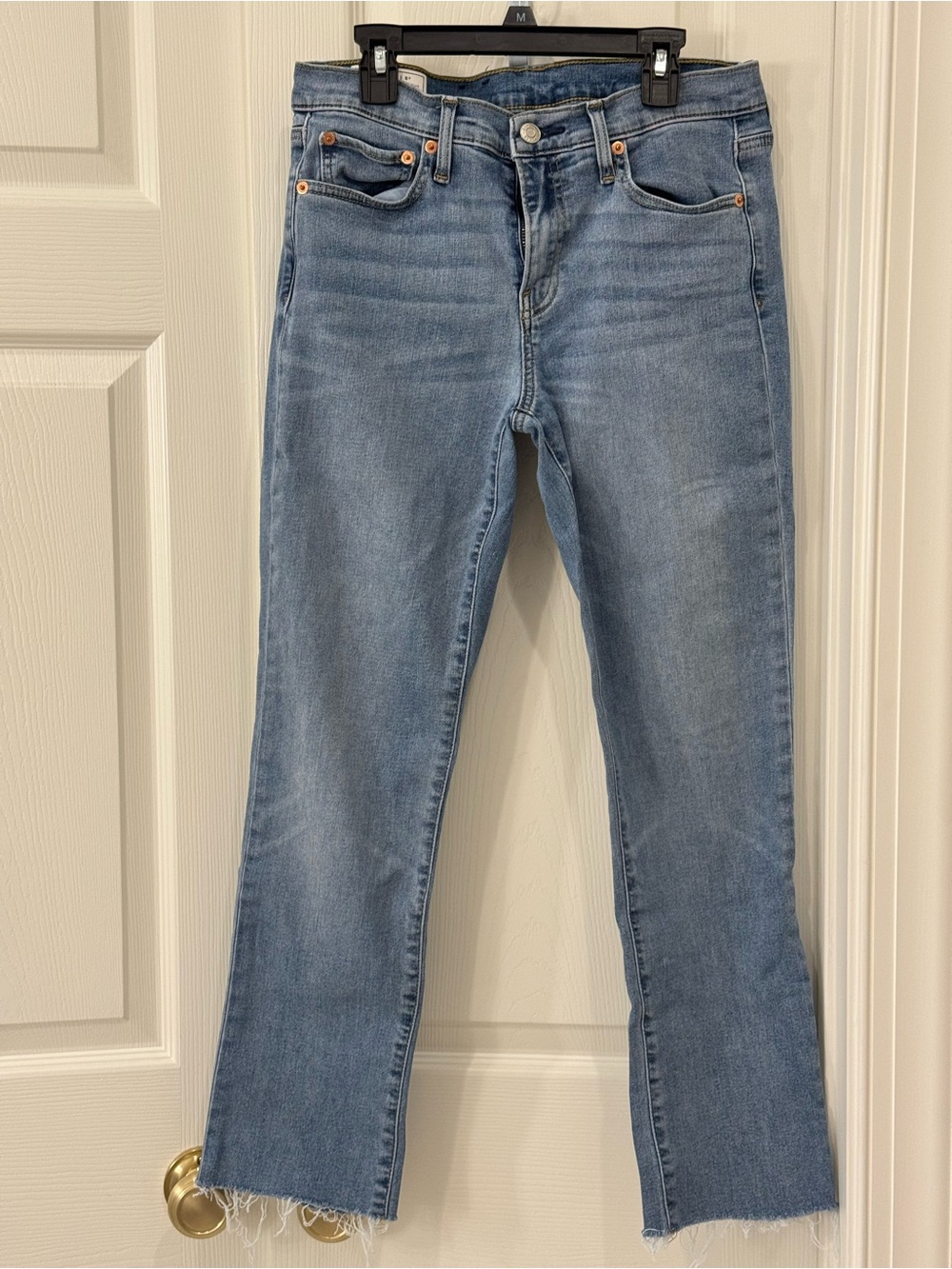 GAP Light Blue Straight-Leg Jeans